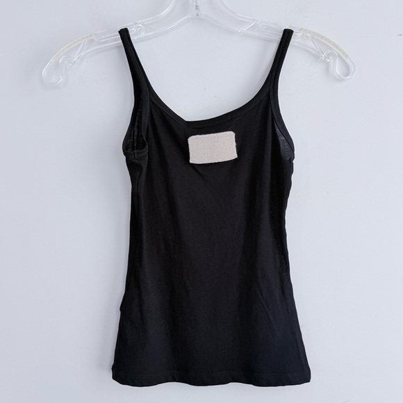 NWT AYA MUSE Scoop Tank Top Black XS Minimalist Semi Sheer Revolve - Picture 7 of 14